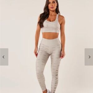 3-Piece Brazilian Activewear Set – Top, Leggings & Shorts (Imported)